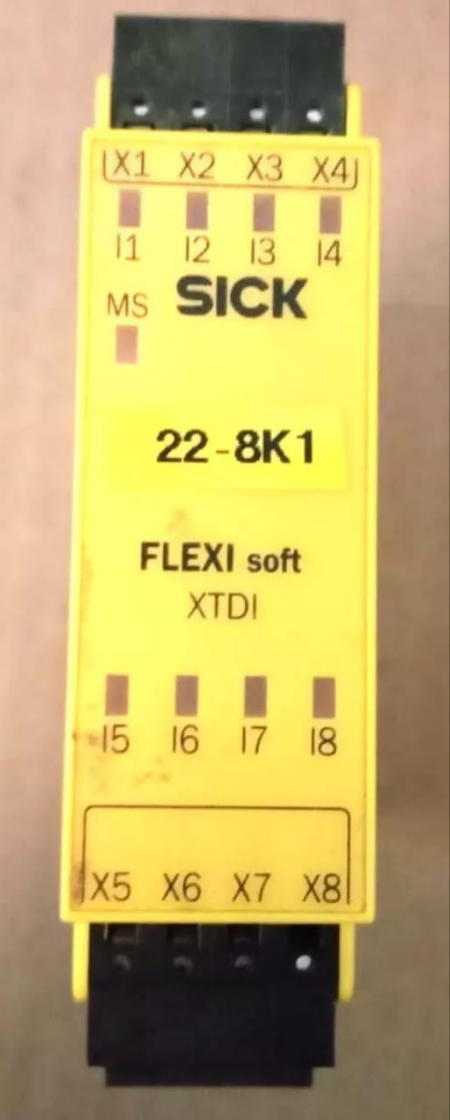 SICK FX3-XTD180002 VERSION 3.1 SAFETY I/O MODULE FX3XTD1800021044124