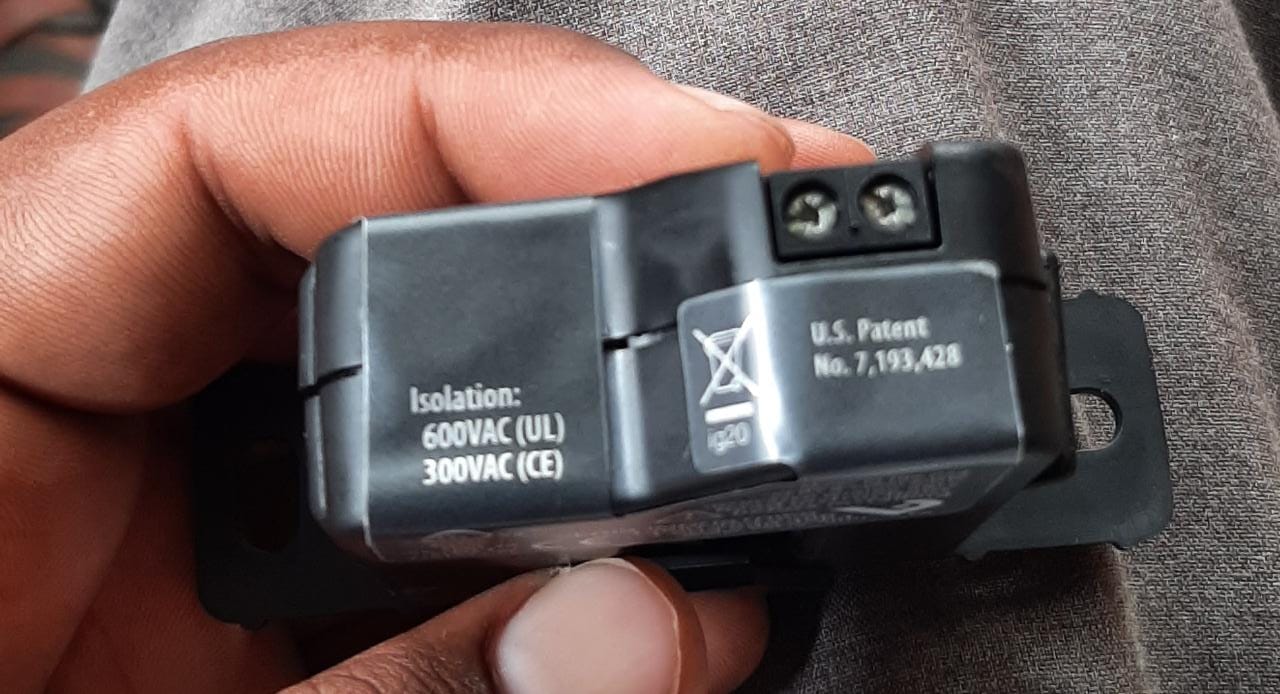 Hawkeye 600 0.15A - 200A Digital Current Switch Veris Industries