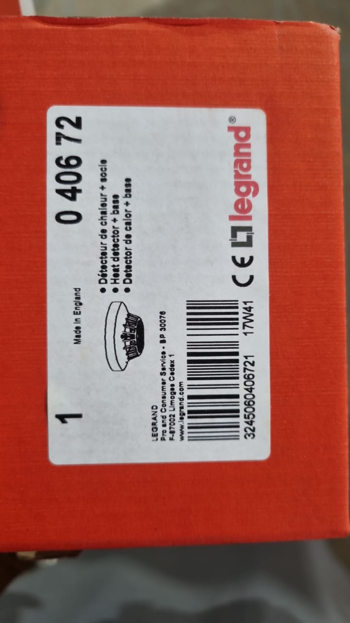 legrand Heat Detector with Base 040672