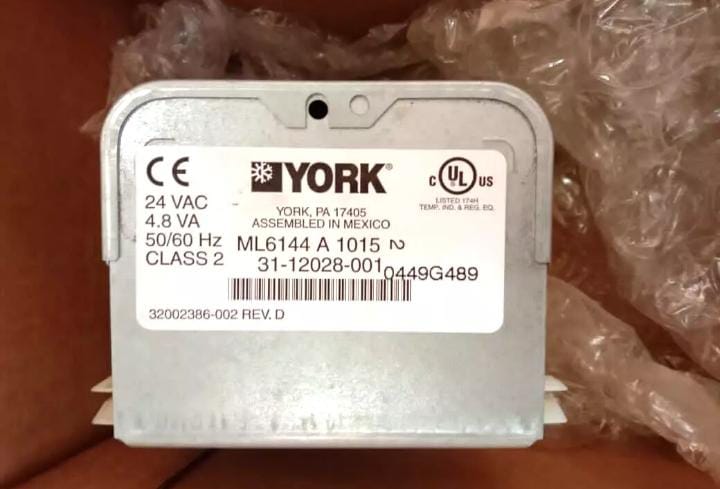 YORK ML6144A1015
Manufactured by YORK YORK GENUINE PARTS