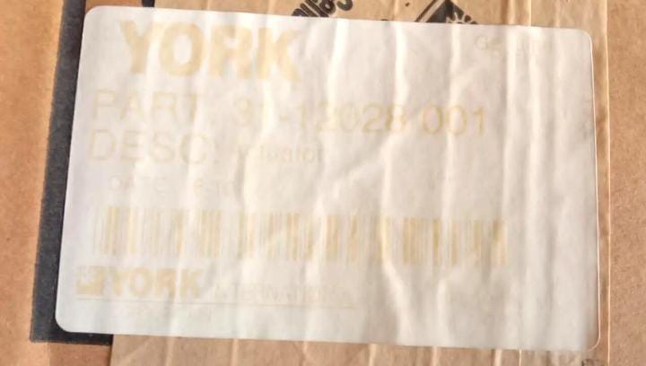 YORK ML6144A1015
Manufactured by YORK YORK GENUINE PARTS