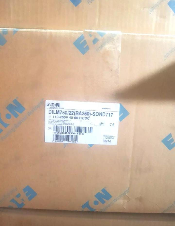 Eaton DIL M750 XTCE750N Dilm 750/22(RA250)