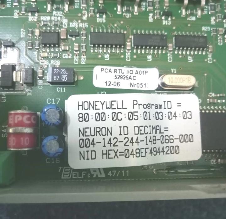HONEYWELL TK_C21P Model PCA RTU A01P Digital Wiegand Multi I/O Management Device