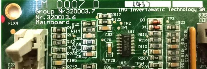 IM 0007 D Group Nr 3200003.7 Nr. 320013.7 Mainboard