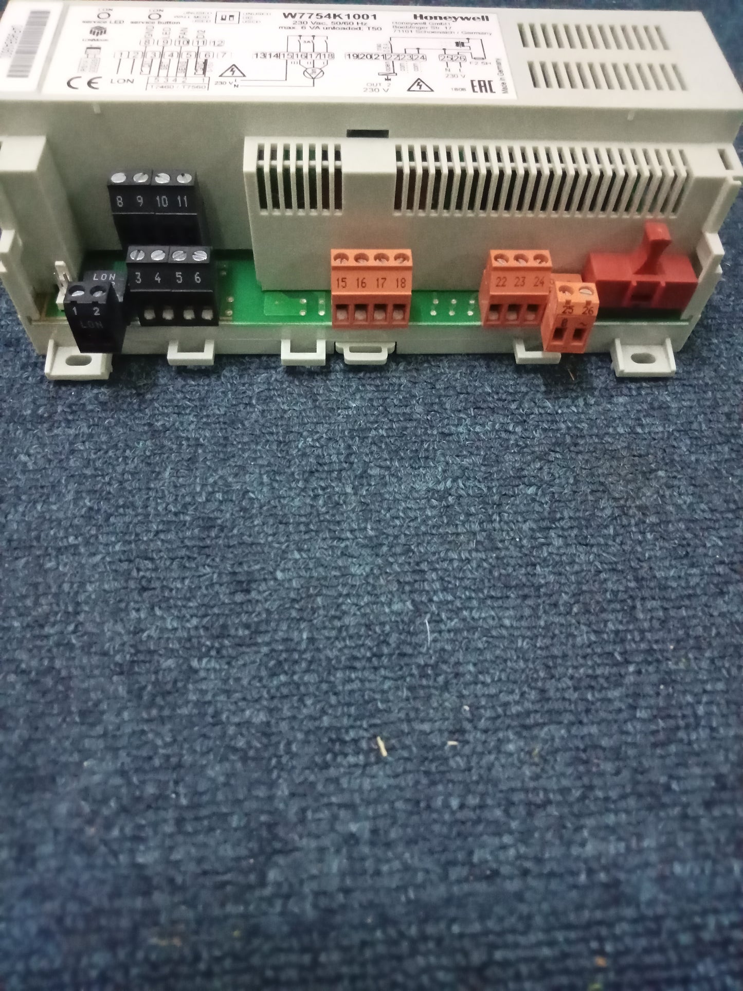 Honeywell W7754K1001 FAN COIL CONTROLLER