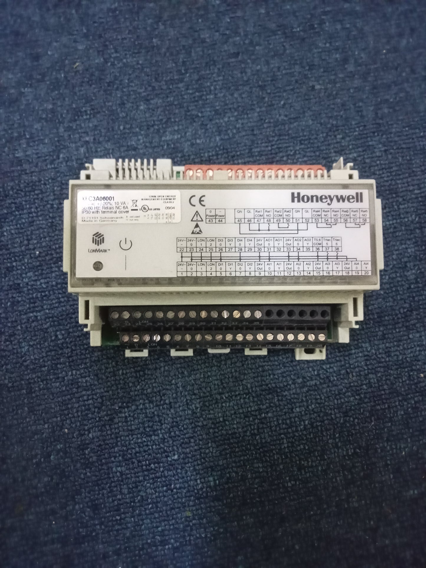 Honeywell XFC3A06001 SMART MODULE Lonmark 24 Vac 50/60 Hz IP30 Tested Working