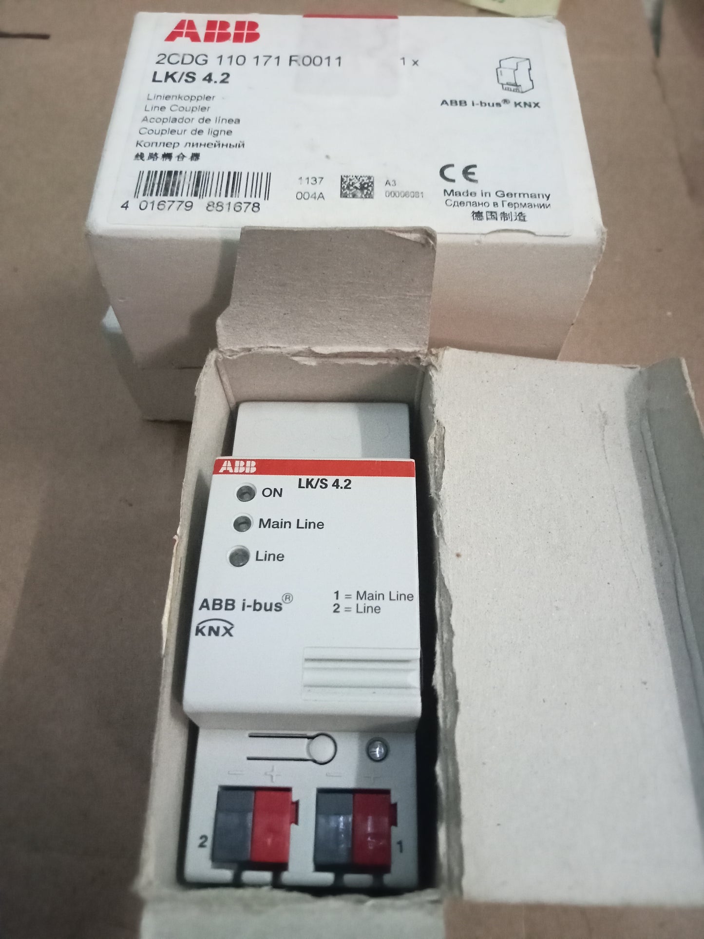 ABB 2CDG 110 171 R0011 LK/S 4.2 Coupler Repeater