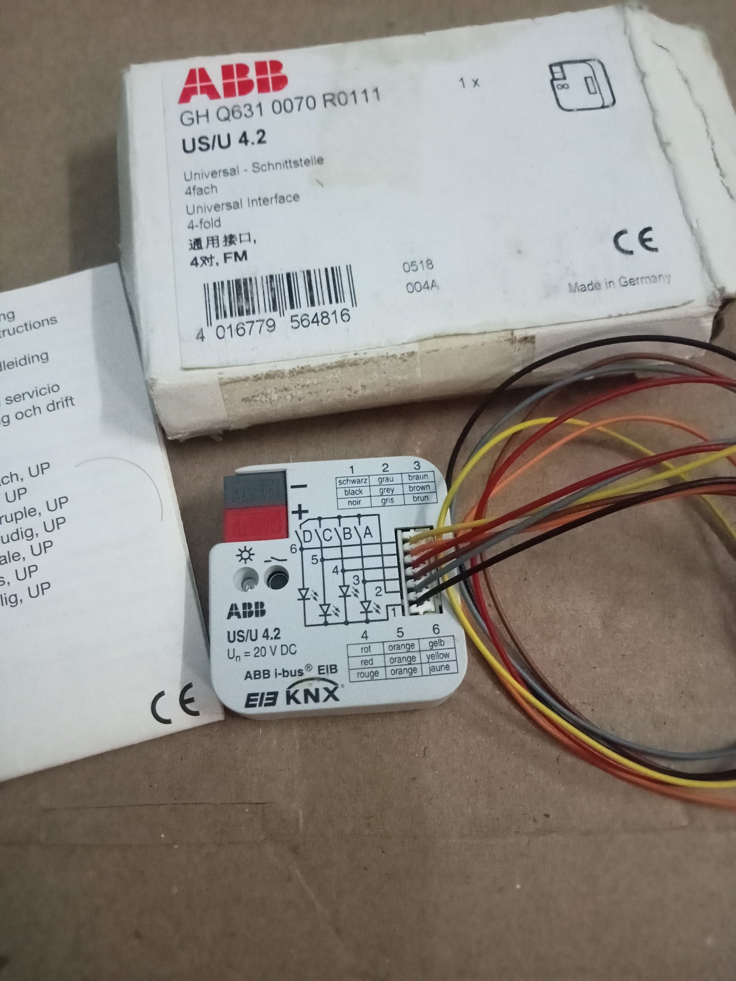 ABB US/U 4.2 UNIVERSAL INTERFACE GH Q631 0070 R0111