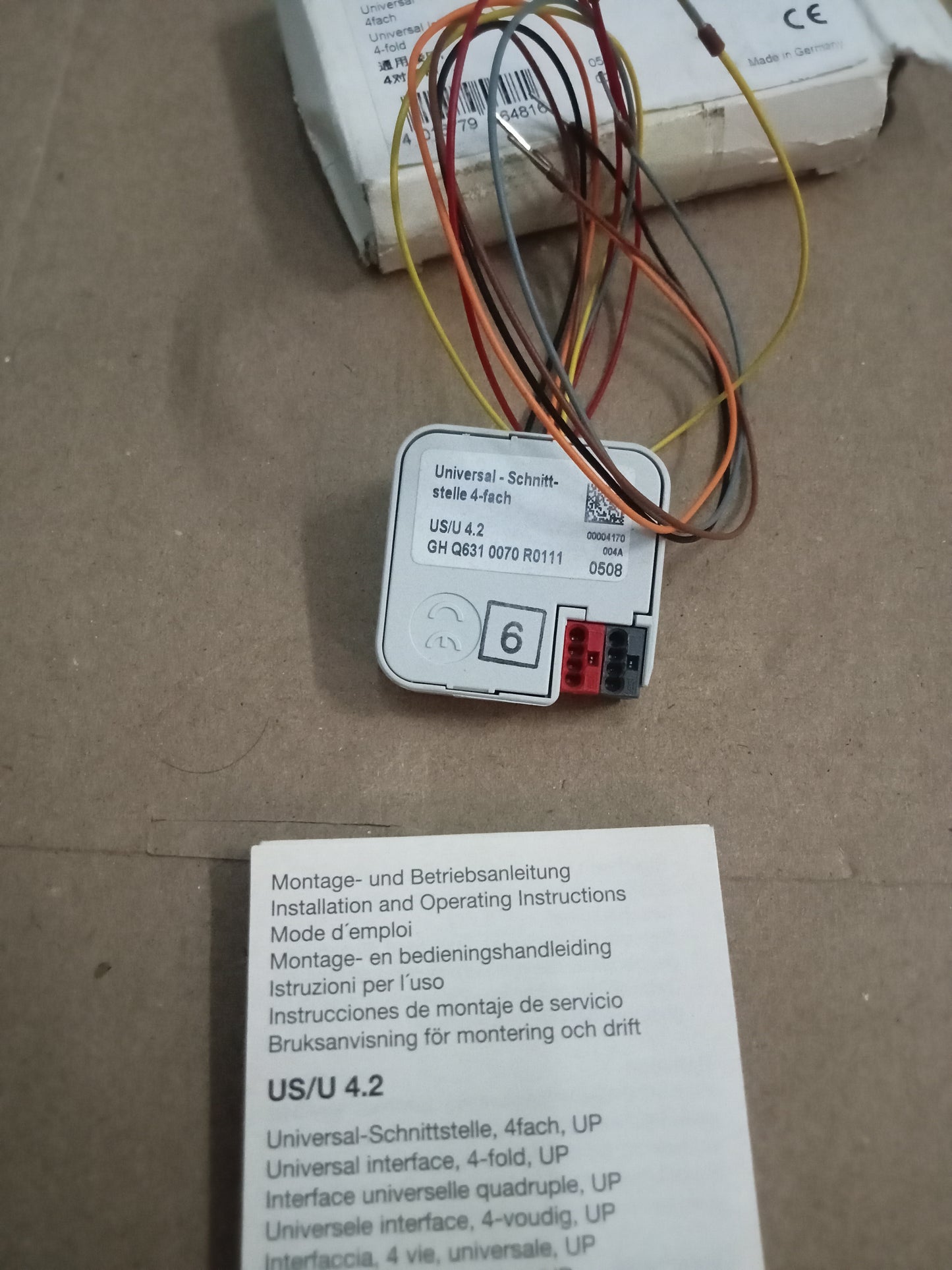 ABB US/U 4.2 UNIVERSAL INTERFACE GH Q631 0070 R0111