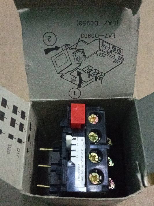 TELEMECANIQUE D09307 LR1-D09307A65 Thermal Overload