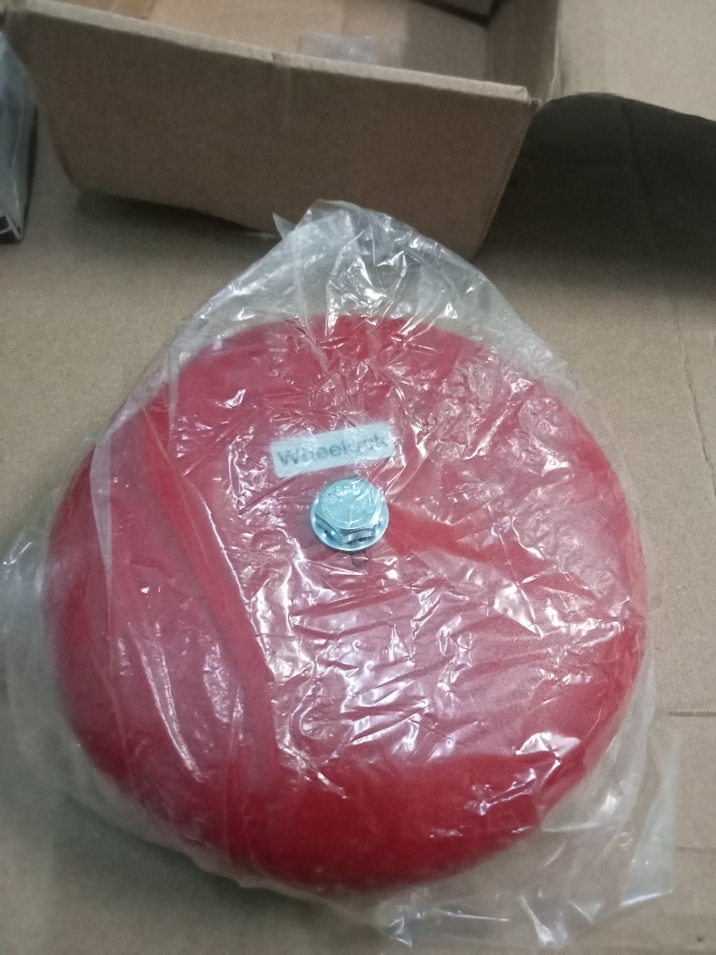 New Cooper Wheelock 43T Bell Series 43T-G6-24-R Fire Alarm Device 6” Red