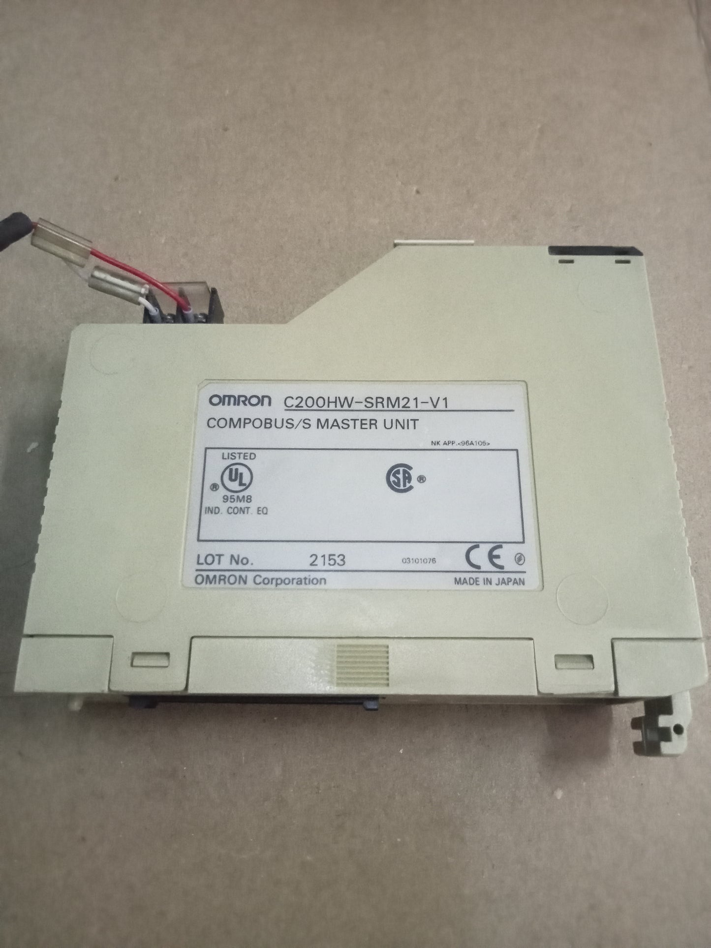 OMRON C200HW-SRM21-V1 COMPOBUS/S MASTER UNIT