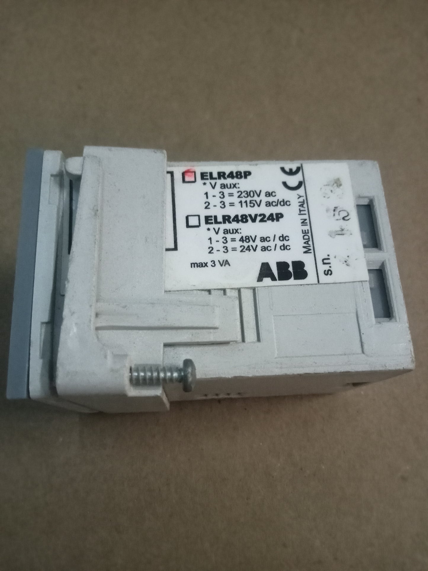 ABB ELR48P ELR48V24P