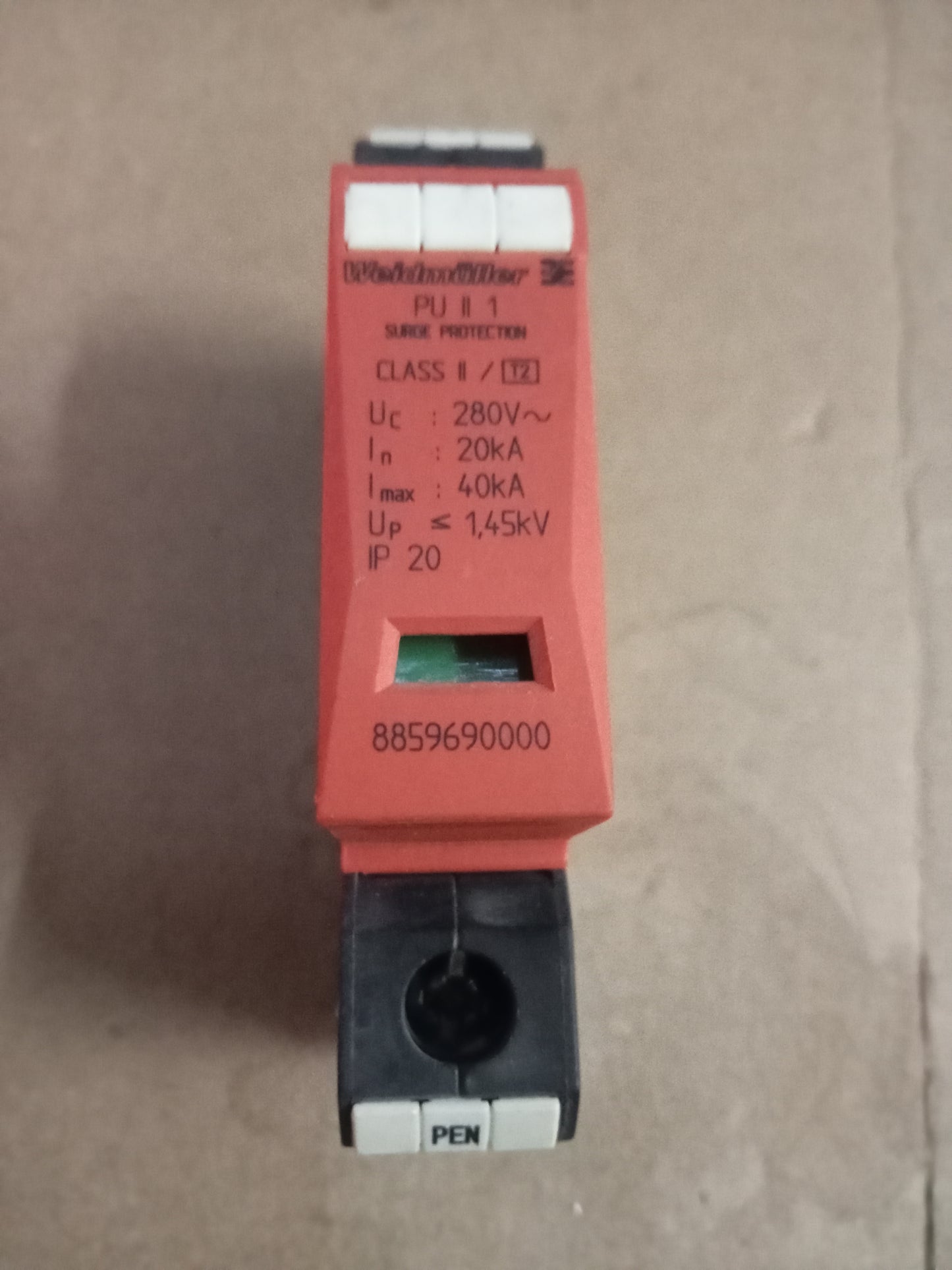 Weidmuller-dinghy surge pu ll 1+1,  8859730000