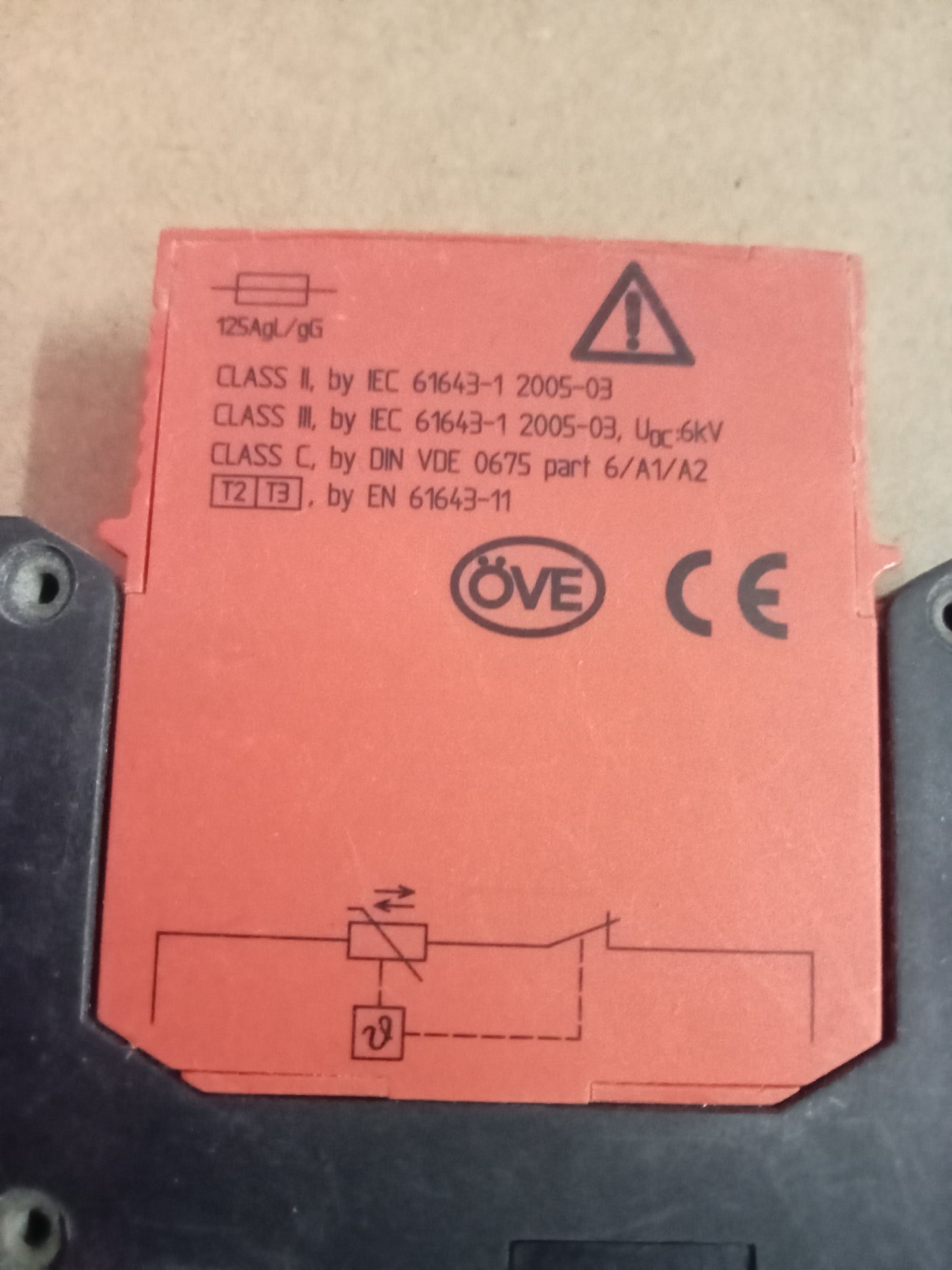 Weidmuller-dinghy surge pu ll 1+1,  8859730000