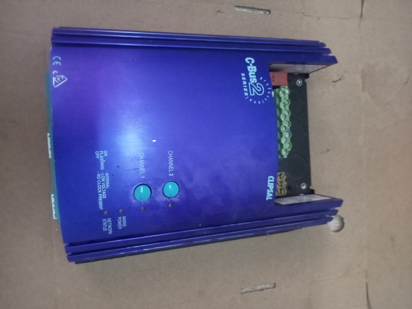 CLIPSAL C-BUS SERIES L5102D10 CHANNEL DIMMER MODULE WITHOUT COVER