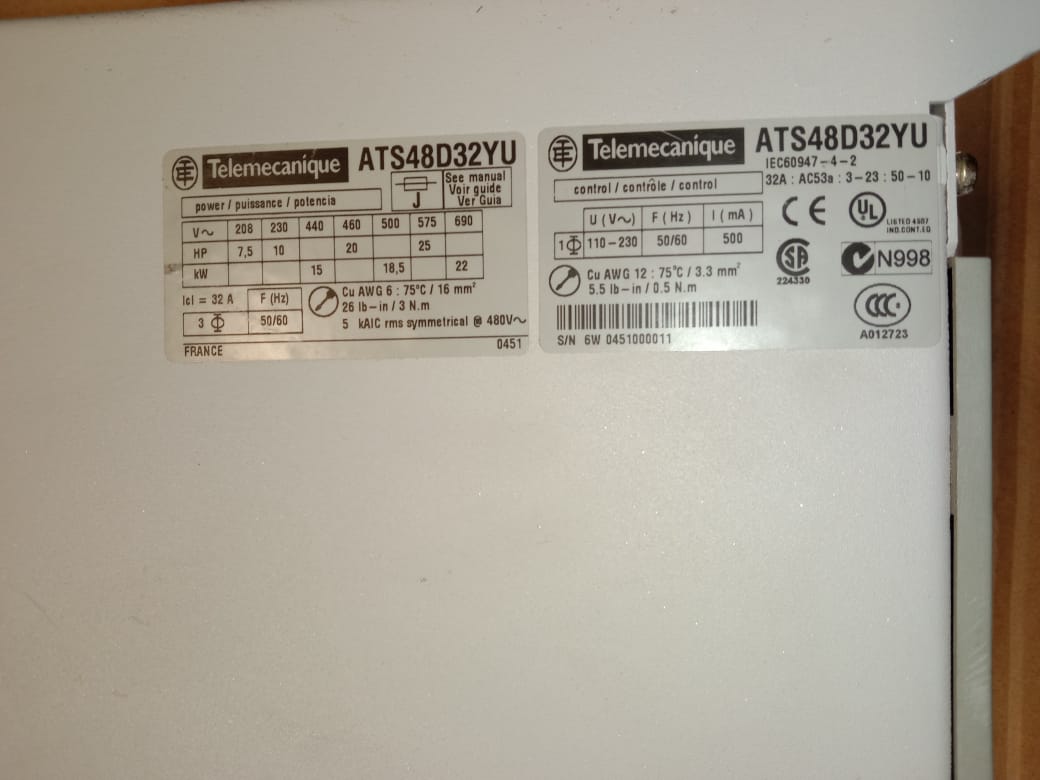 TELEMECANIQUE ATS48D32YU DRIVE _ Schneider Electric ATS48D32YU Drive