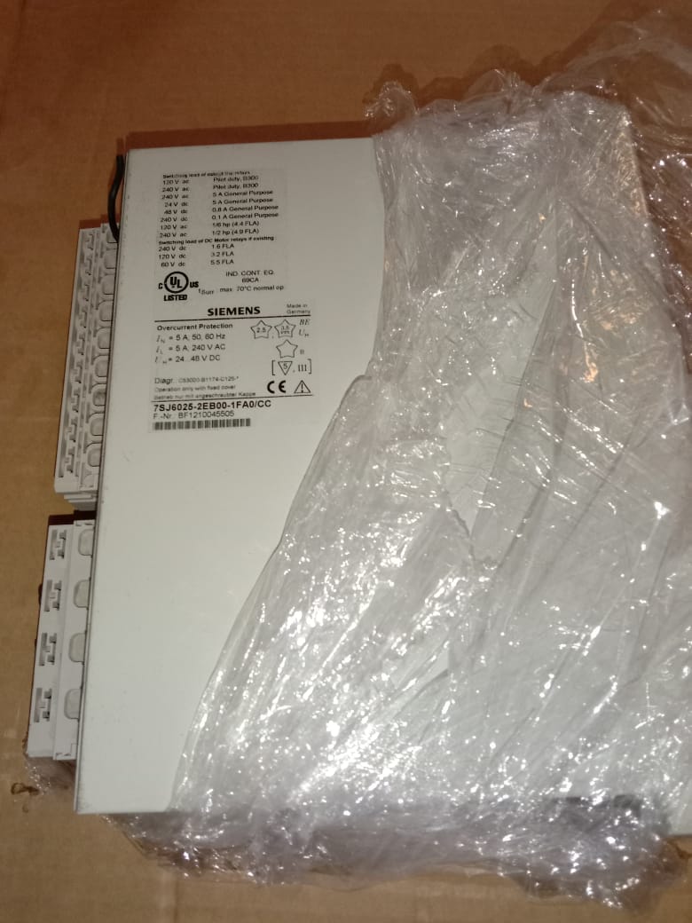 SIEMENS 7SJ6025-2EB00-1FA0/CC