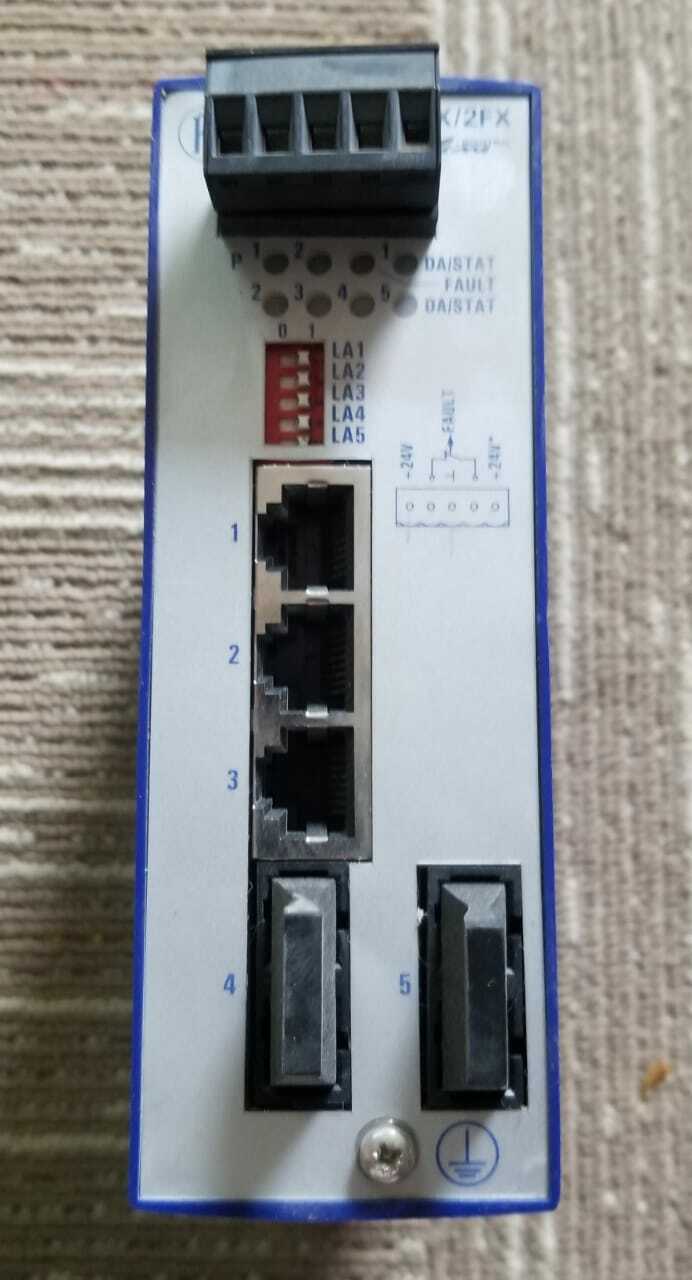 Hirschmann RS2-3TX/2FX Rail Switch