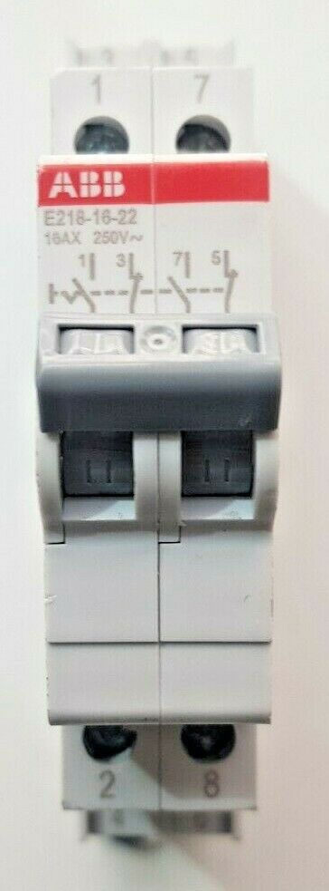 ABB E218-16-22    16AX 250V (Lot of 10 Pieces)