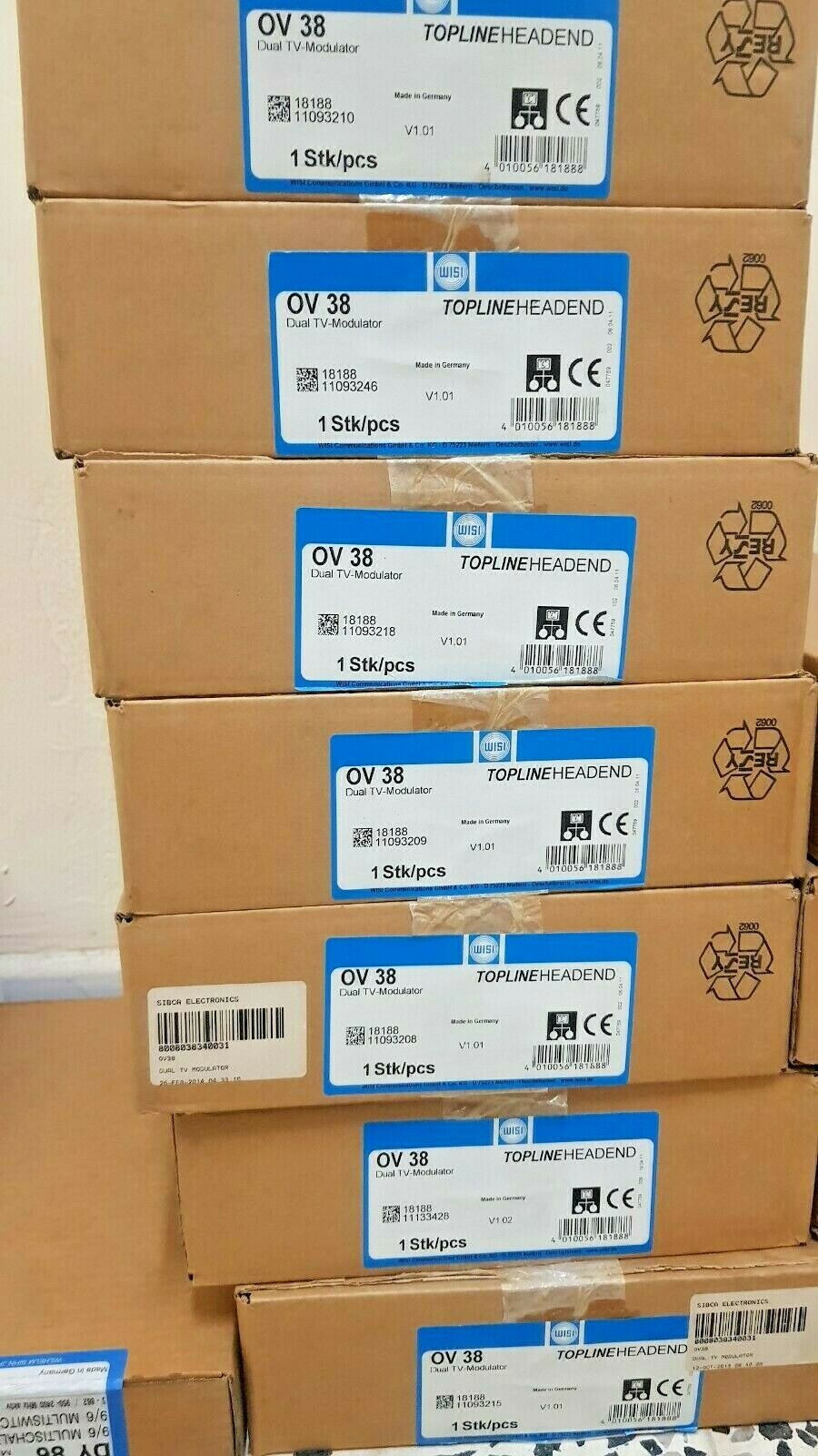 WISI OV 38  TOPLINEHEADEND Dual TV-Modulator