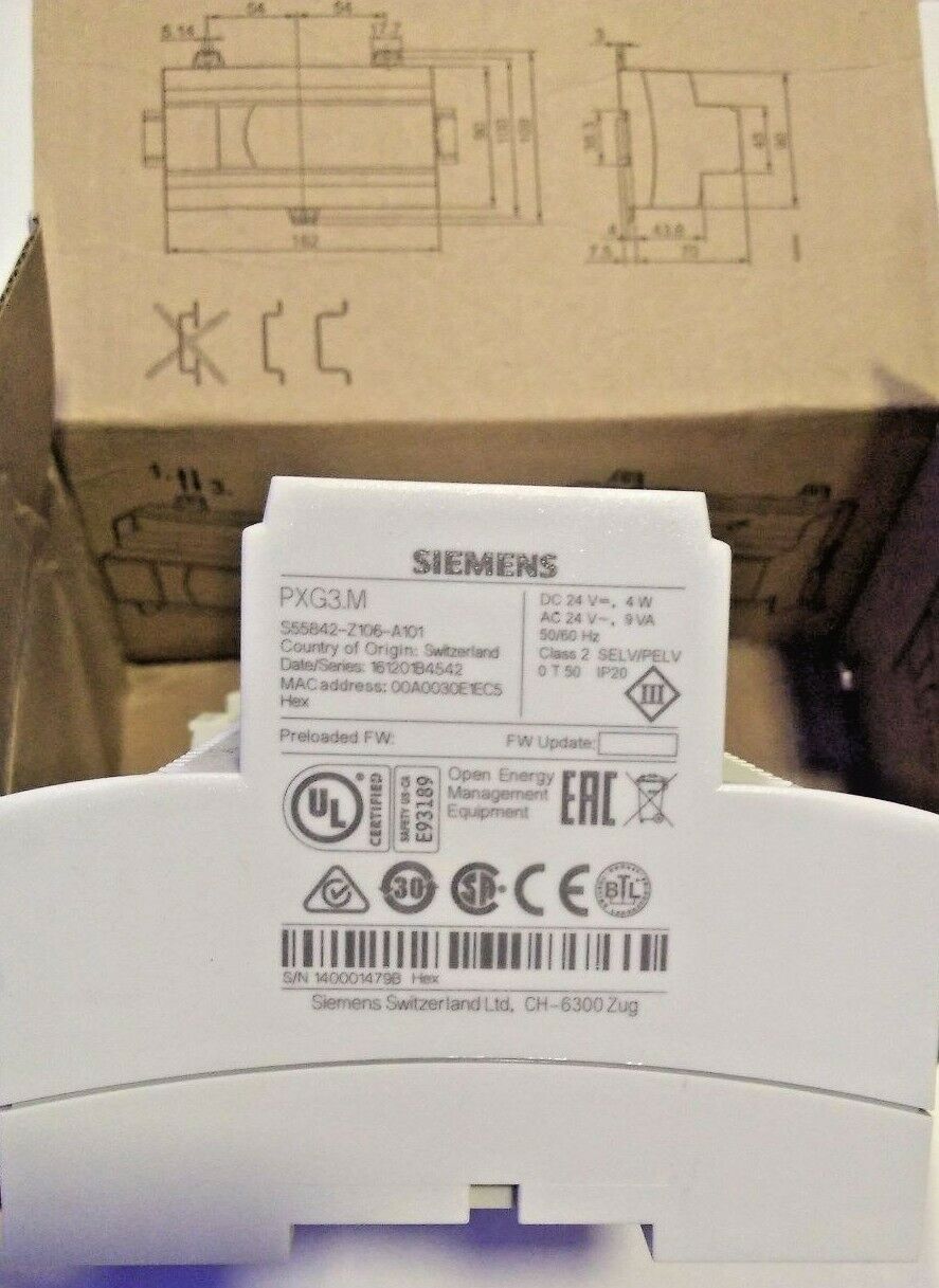 SEIMENS PXG3.M  BACnet Router; IP-MSTP