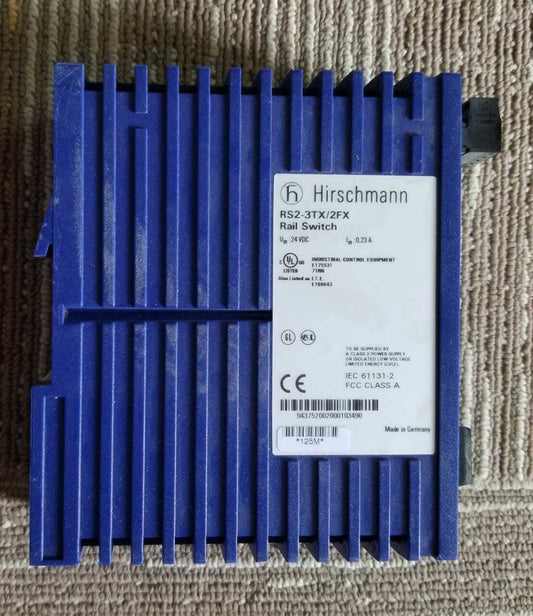 Hirschmann RS2-3TX/2FX Rail Switch