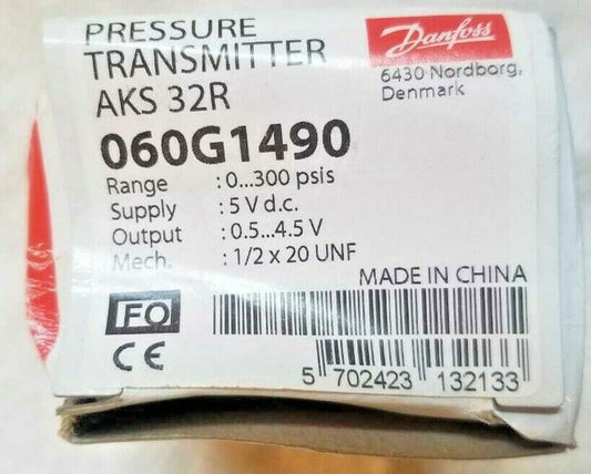 PRESSURE TRANSMITTER AKS 32R 060G1490  0-300psi