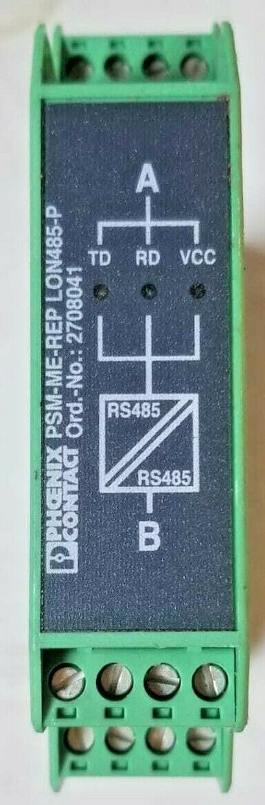 Phoenix Contact 2708041 Repeater; 3 Way Isolation; PSM-ME-REP LON485-P