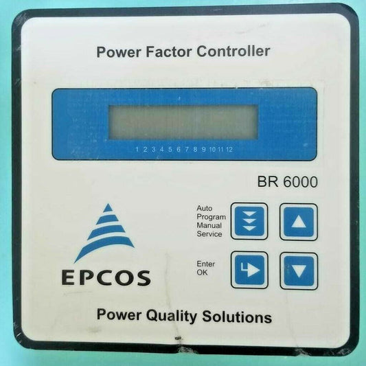 EPCOS BR 6000 Power Factor Controller BR6000-R12 V.5