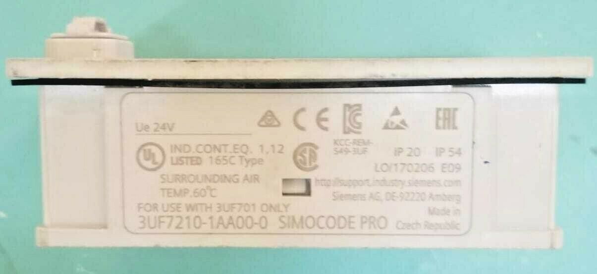 SIEMENS SIMOCODE PRO 3UF7210-1AA00-0