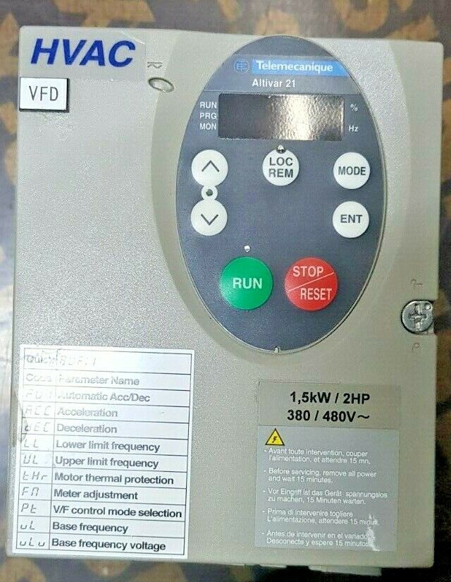 Schneider/Telemecanique ATV21HU15N4