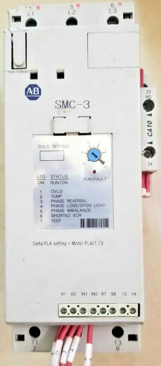 Allen-Bradley SOFT STARTER  150-C60NCD Motor Control 60 A 600 V 3PH 50/60 HZ
