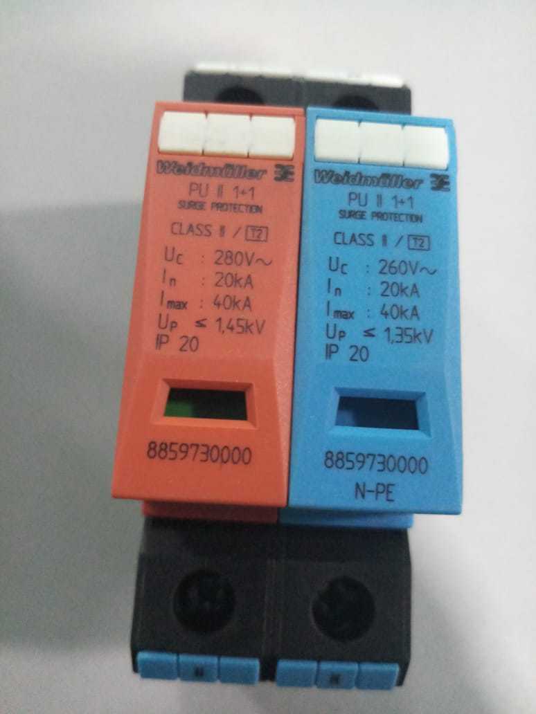 Weidmuller-dinghy surge pu ll 1+1, typ2,small2,8859730000