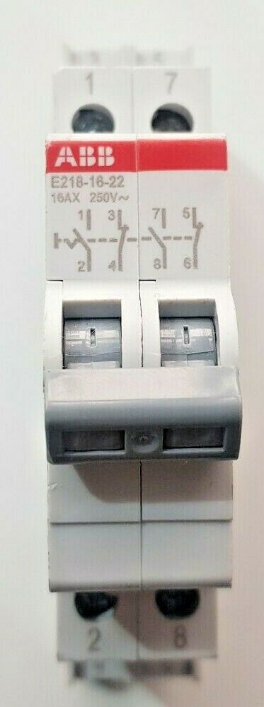ABB E218-16-22    16AX 250V (Lot of 10 Pieces)