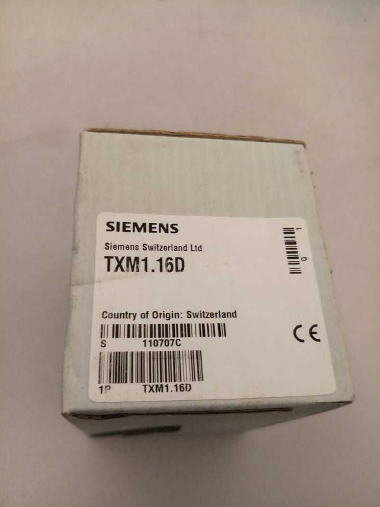 SEIMENS TXM1.16D Digital Input Module,16 Digital Input Points