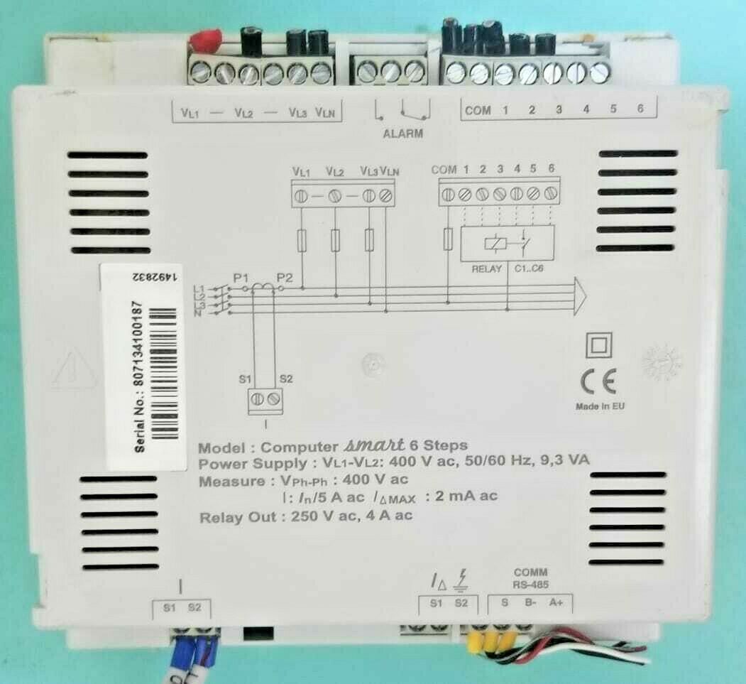 Circutor PF RELAY 6 STEPS Computer Smart