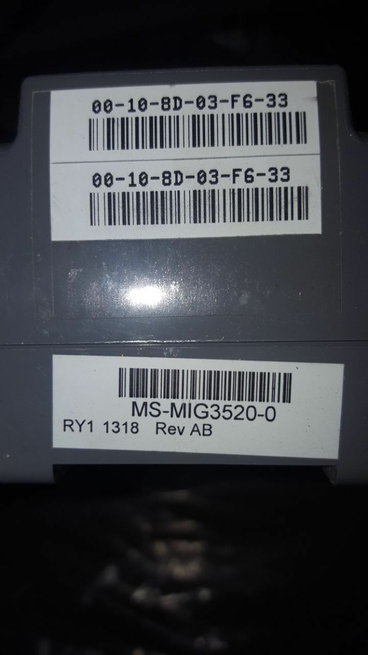 Johnson Controls MS-MIG3520-0 Industrial Control System