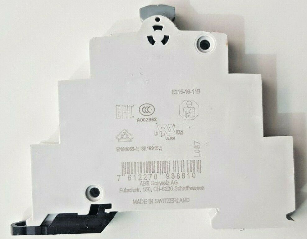 ABB E215-16-11B    16A 250V (Lot of 10 Pieces)