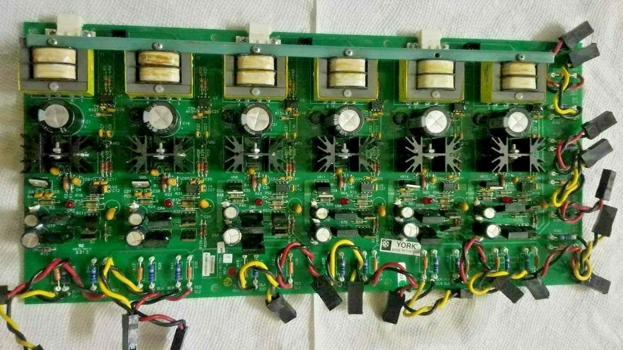 YORK RECTIFIER 031-01786-000 Rev F CONTROL BOARD