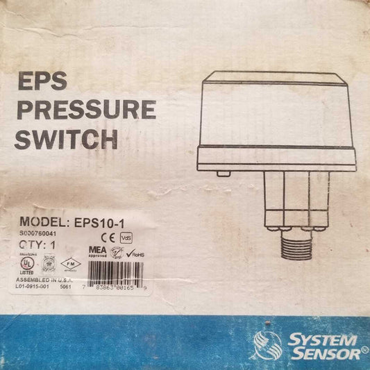 SYSTEM SENSOR EPS10-1  EPS PRESSURE SWITCH