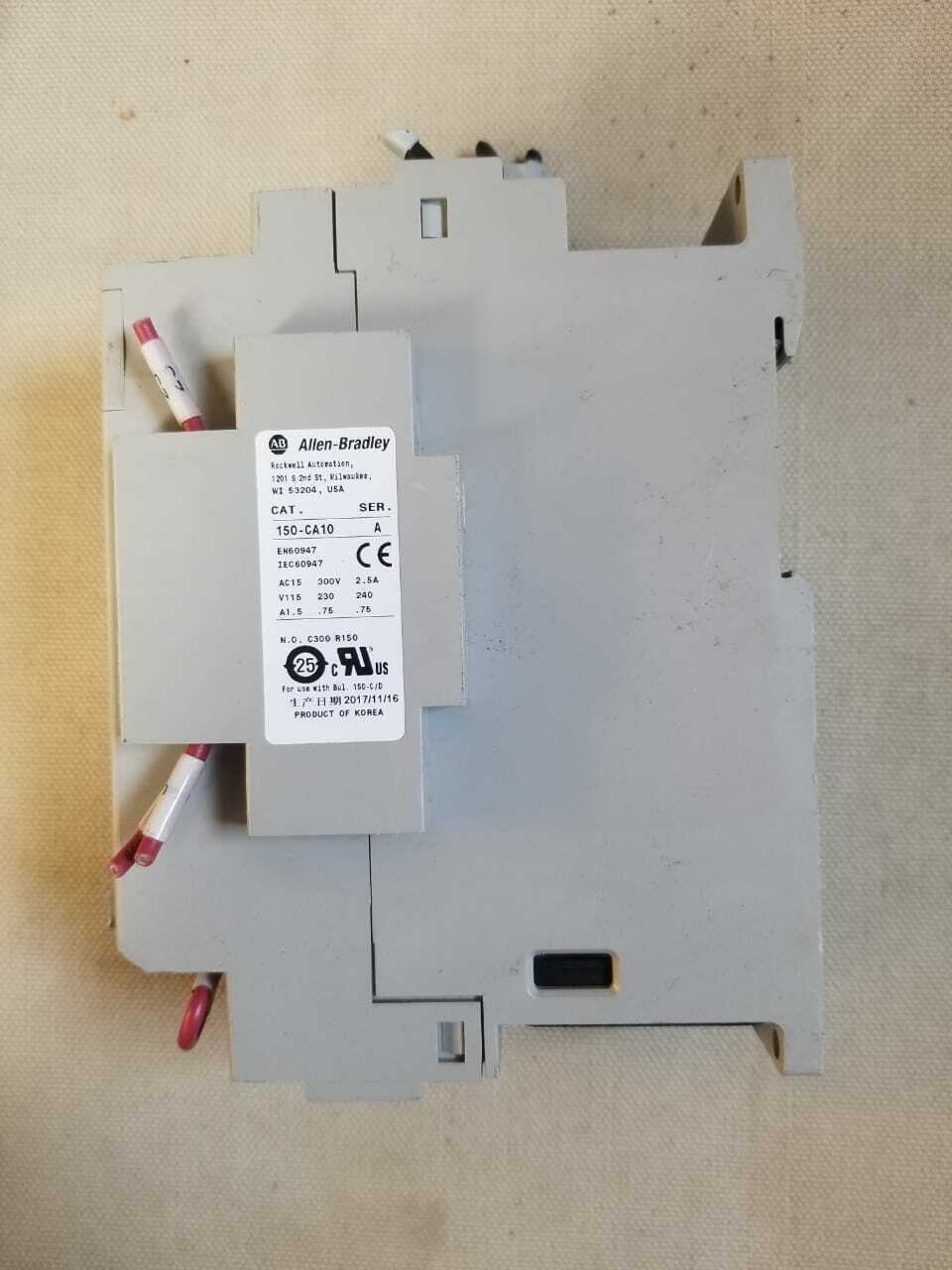 Allen-Bradley SOFT STARTER  150-C16NCD Motor Control 16 A 600 V 3PH 50/60 HZ