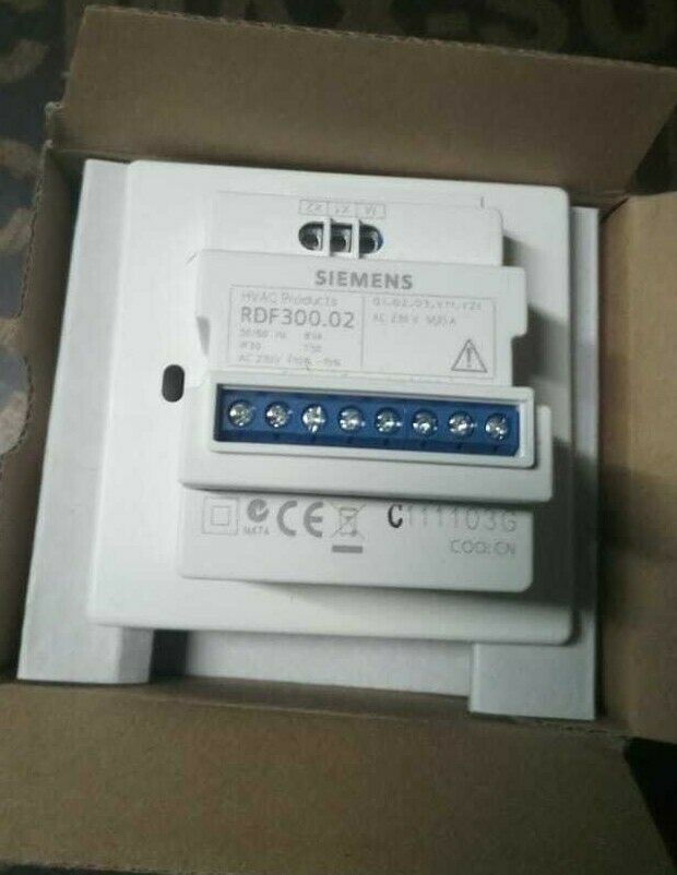 SEIMENS RDF300.02  Flush-mount room thermostat without LCD Display