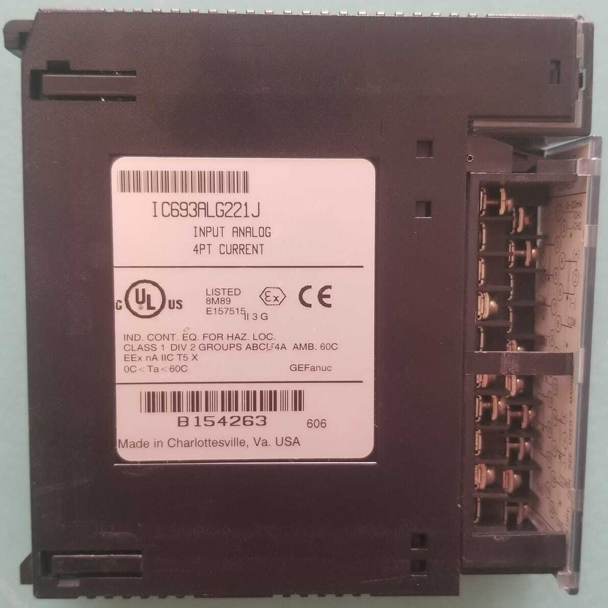 GE FANUC IC693ALG221J