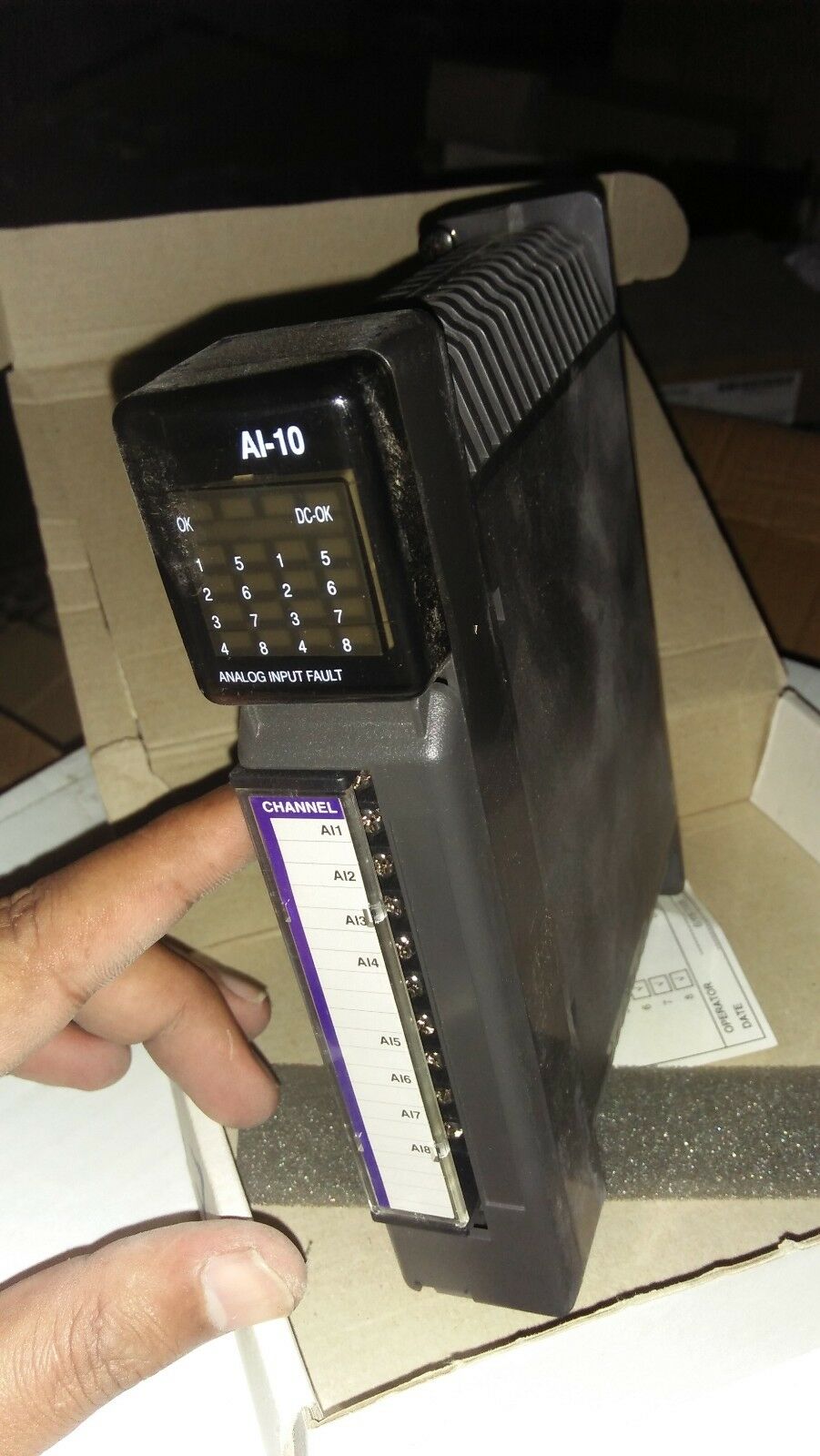 Foxboro AI-1-1 Analog  8 Channel I/O Module