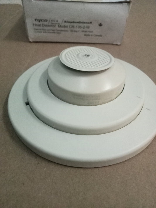 SimplexGrinnell Security Heat Detector Model CR-135-2-W