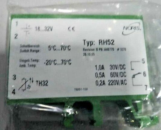 NORIS RH-52 limit switch for temperature hot head limit value switch