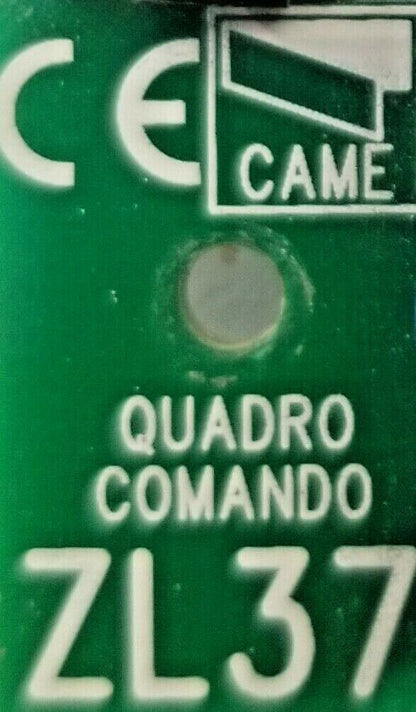 CAME QUADRO COMMANDO ZL37 control panel