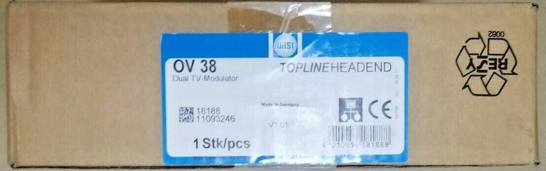 WISI OV 38  TOPLINEHEADEND Dual TV-Modulator