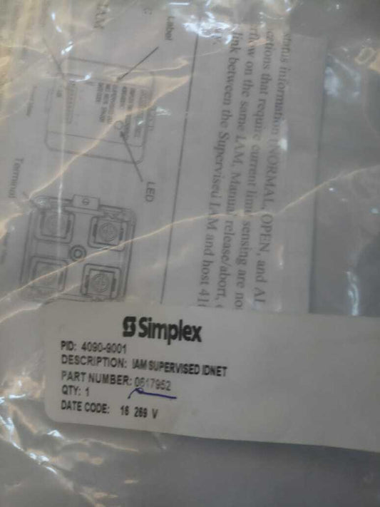 SIMPLEX Monitor Module 4090-9001